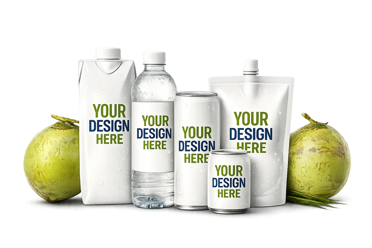 PrimeCoco coconut water, concentrate and powder